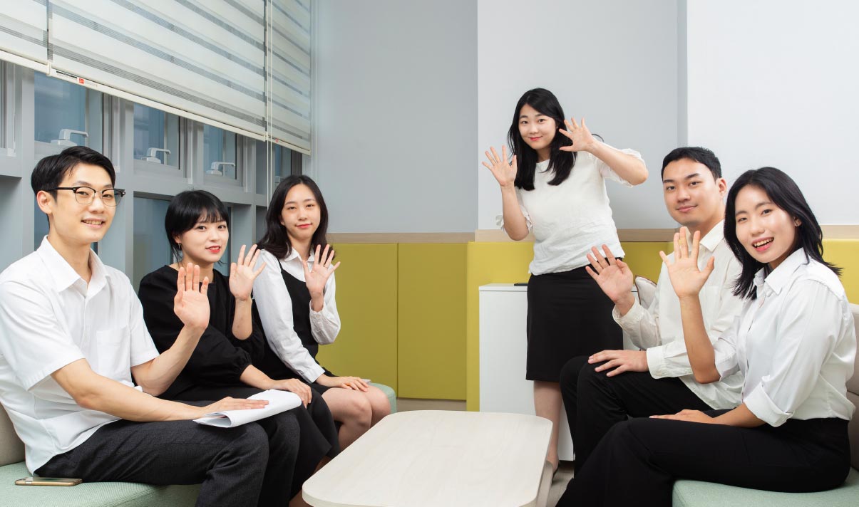 보험계리실 신입직원 6명을 소개합니다