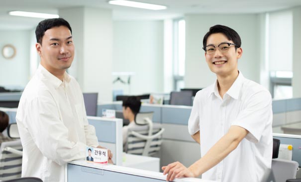 보험계리실 신입직원 6명을 소개합니다